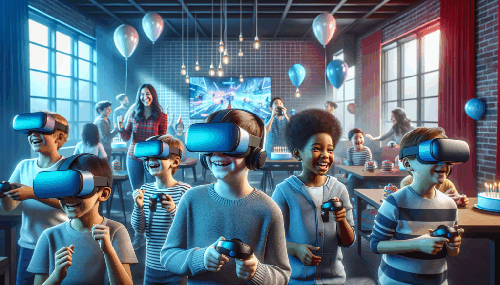 День рождения под ключ в Пензе: незабываемый VR-праздник для детей от 8 до 14 лет в клубе Warpoint