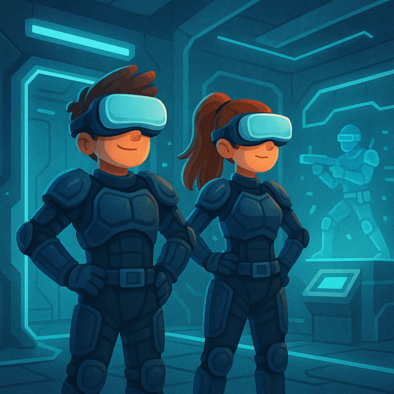 Как оригинально подарить незабываемые впечатления: день рождения в VR-клубе Warpoint в Пензе для детей 8–14 лет